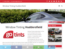 Tablet Screenshot of go-tints.co.uk